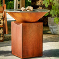 Corten Bbq Rusty corten barbecue charcoal bbq grills Manufactory