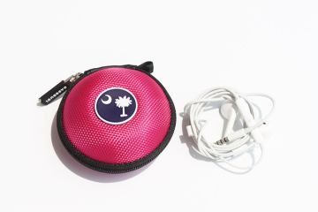 EVA storage earphone case with zipper