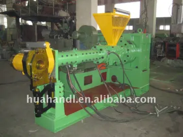 rubber extruder/rubber machine/pin-barrel cold feed extruder/hot feed extruder
