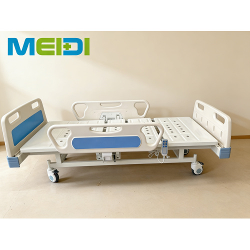 Electric Hospital Bed with Rails & Brakes