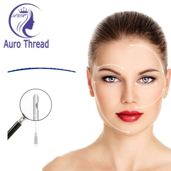 Facial lifting pdo thread tornado needle