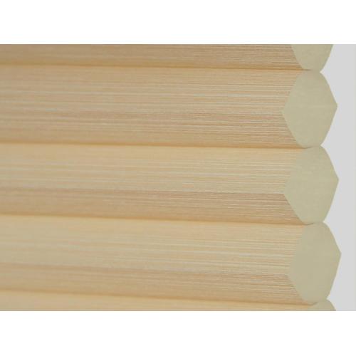 Fire-Proof Honeycomb light filtering white cellular honeycomb shades blackout Factory