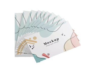 LOW MOQ RTS Business Card Printing: Standard Size Coated Paper Laminated Color Prints - 100PCS