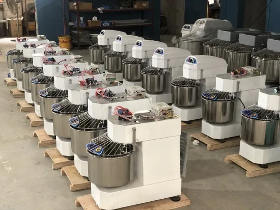 Commercial Bakery Equipment Kitchen Appliances Bread Making Machine Spiral Dough Mixer 5kg Flour Capacity with 10L Bowl