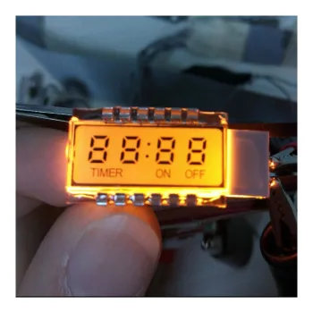 4-Digit 7-Segment Monochrome Pin Dot Matrix LCD for Industrial Meters