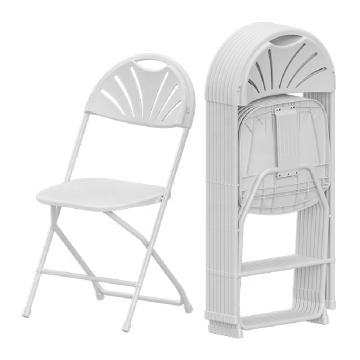 The Best Lightweight White Foldable Plastic Garden Chair for Wedding Events