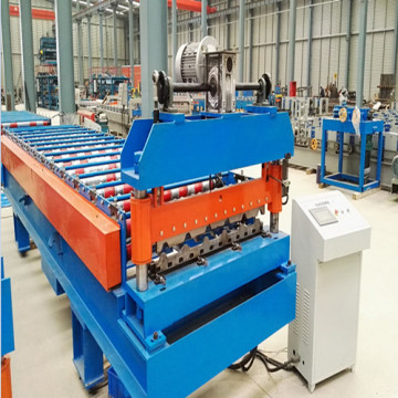 Galvanized Metal Trapezoid Roof Sheet forming Machine