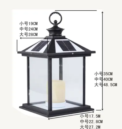 China Supplier Affordable Outdoor Garden Pillar Classic Lights