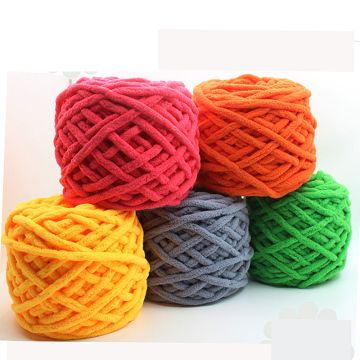 1pcs Colorful Hand-Knitted Yarn For Dye Scarf Hand knitting Soft Milk Cotton Yarn Thick Wool Yarn Giant Wool Blanket