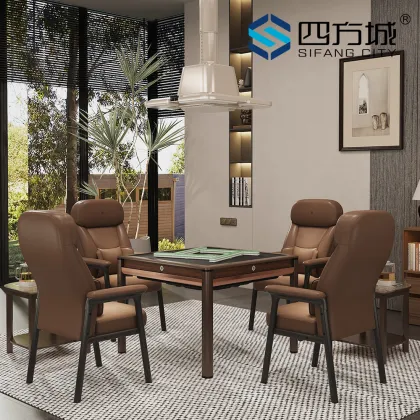 Automatic Mahjong Table-M560 chestnut