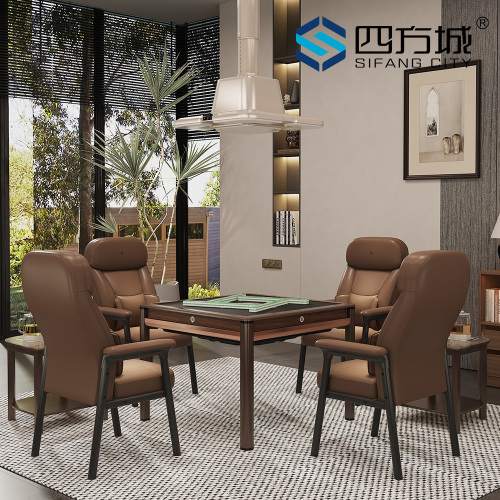 Mesa Mahjong Automática-M560 castaño