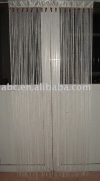 String Curtain with Pear Toys