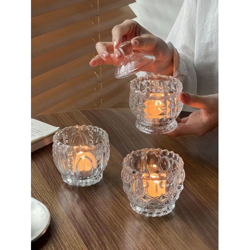 Fashion Container Decor Wholesale Jar Glass candle Jars