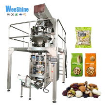 מכונת אריזת אריזת אריזת אריזה של אגוזי מזון מרובי פונקציה