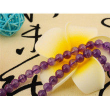 8MM Fashion Amethyst Alloy Bracelet