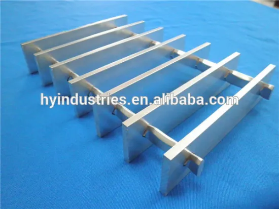 6063-T6 industrial swaged aluminum grating grates