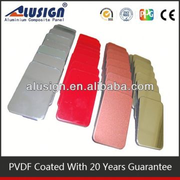 new design 20 years gurantee aluminum compois panel best selling building material acp sheets