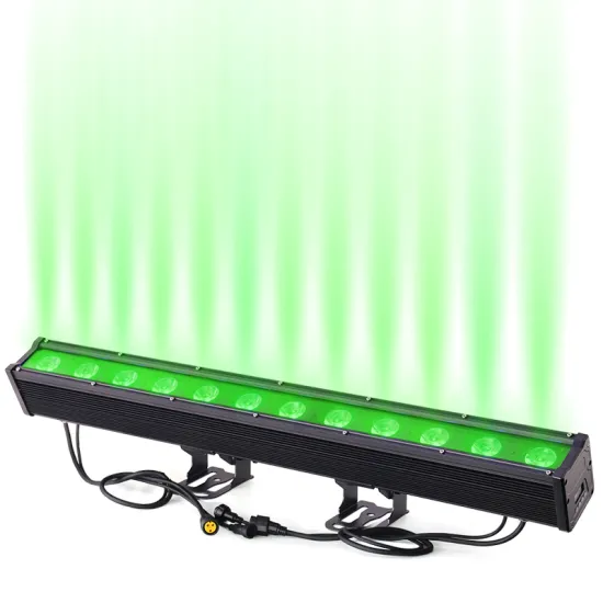 IP65 Rated 12x20W DMX DJ LED RGBW Bar Light - Waterproof and City Color Wall Wash Lighting Solution