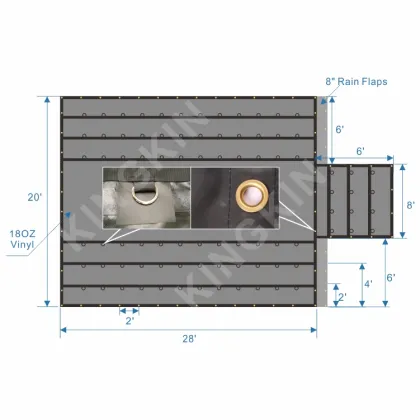 High Quality Industry Canvas Tarpaulin