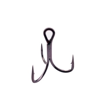 High Quality 3+7 ST46-3X 1000pcs 12#-2/0# High Carbon Treble Saltwater Fishing Hook