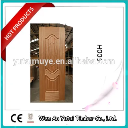 Goldea Customized Modern design interior wood door skin