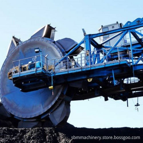 High-Capacity Sand and Cement Bucket Wheel Stacker and Reclaimer Systems
