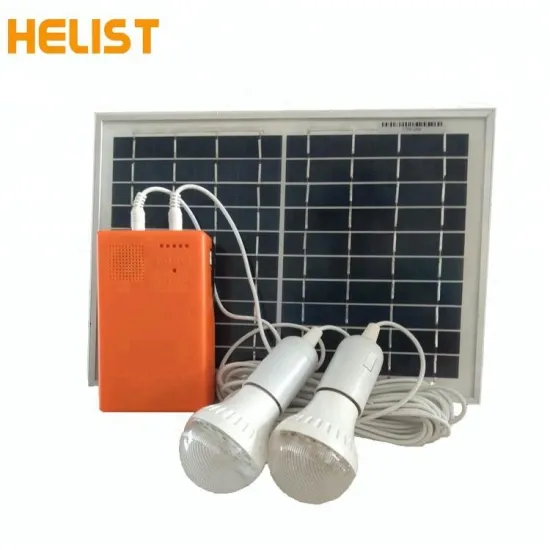 Portable 5W 10W Solar Panel Indoor Outdoor Solar Lighting System