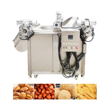 Commercial Fryer for Small Scale Automatic Fish and Chips Potato Chips Making Machine