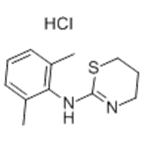 4H-1,3-Thiazine-2-amine, N- (2,6-dimethylfenyl) -5,6-dihydro-, hydrochloride (1: 1) CAS 23076-35-9