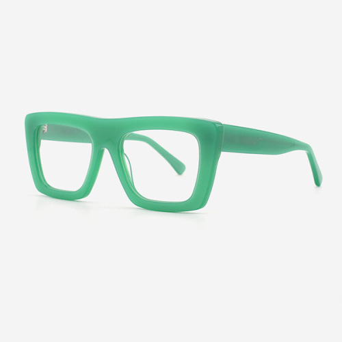 Rectangular Acetate Male's Optical Frames 23A3177