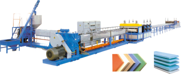 PS Plastic Foamed Profile Machine