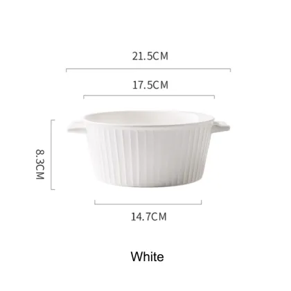 Nordic Style New Bone China Porcelain Tureen with Glass Lid - Wholesale