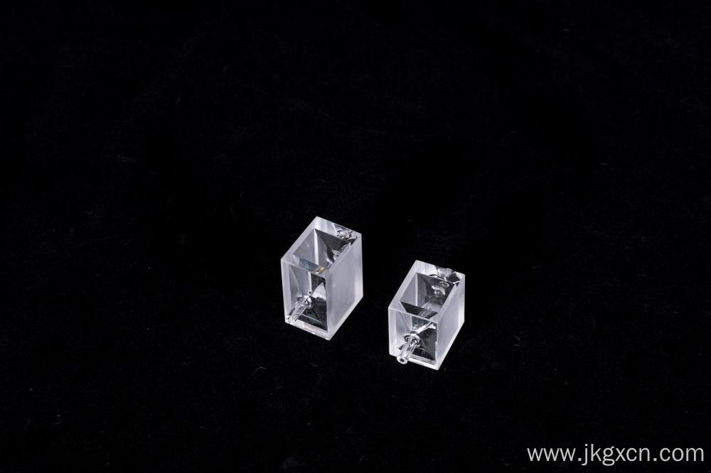 Two sides polished Quartz flow cells