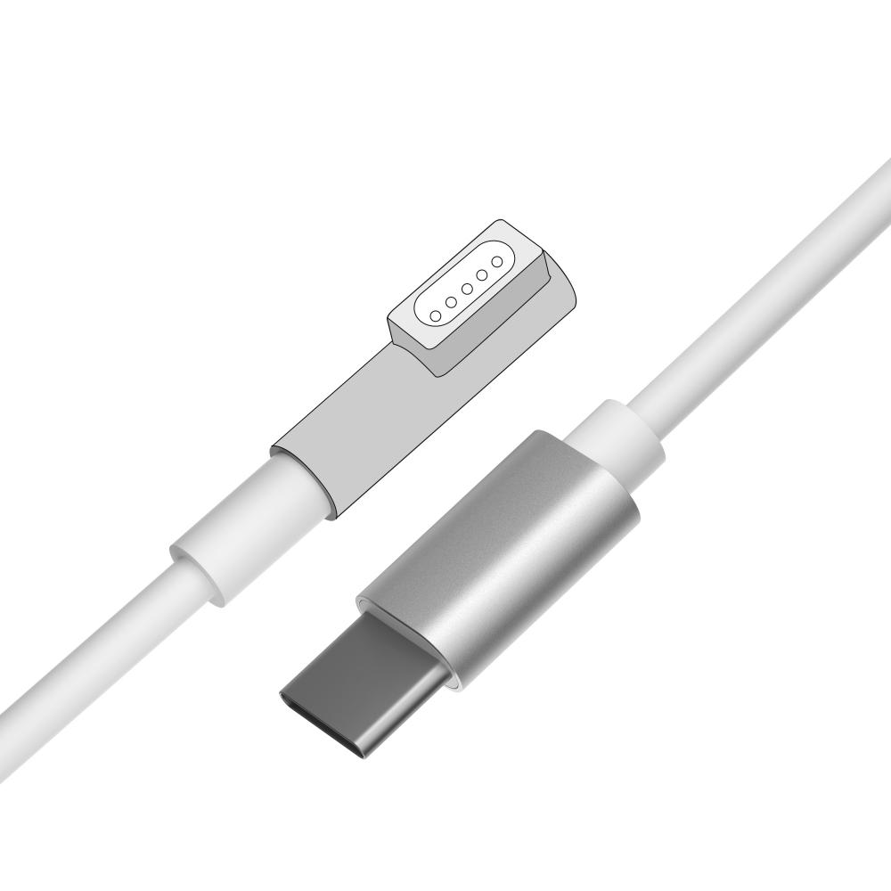 سعر المصنع USB C Type C إلى Magsafe Cable Cable Fast Charging Cables لـ Apple MacBook Air 60W 100W