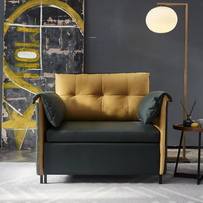 folding sofa bed single recliner sofa