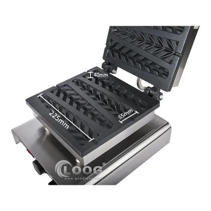 Commercial Lollipop Waffle Maker - 4 Pieces Best Selling Waffle On A Stick Machine