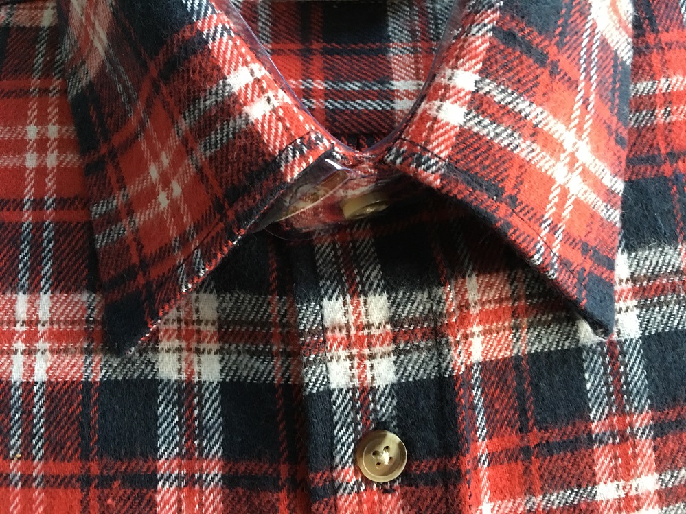 Mens Cotton Flannel Fabric Shirt