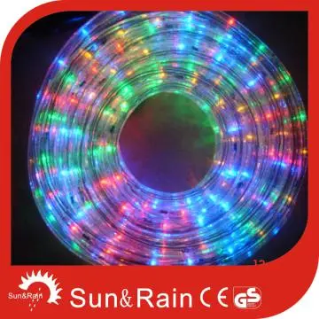 LED Rope Light Round 2 Wires for Outdoors