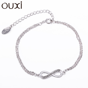 OUXI Factory Directly Sale Women Fashion Bracelet 2016