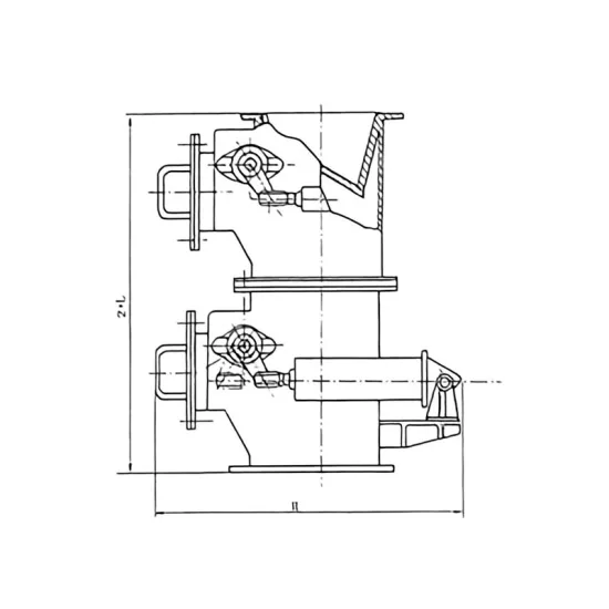 DXF-IIA electric double-layer flapper ash discharge valve