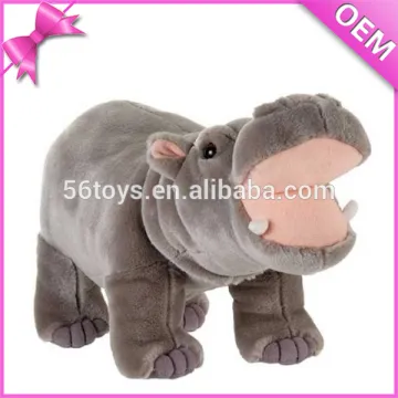 farting hippo soft toy , hippo plush toy , walking hippo toys