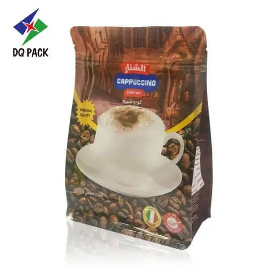 Plastic Food Packaging Bag Coffee Bag With Valve Bean Packaging