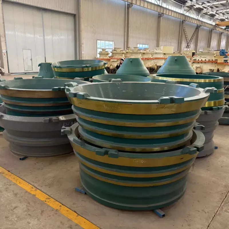 Concave and Mantle Cone Crusher Spare Parts