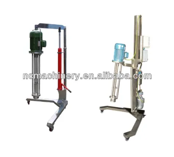 High shearing rate dispersing emulsifier machine