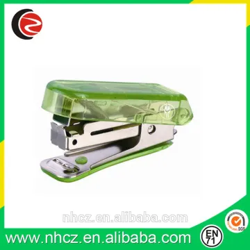 10# 12 Sheets Mini Green Easy Stapler