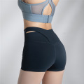 New Design Frauen Yoga Shorts mit hoher Taille