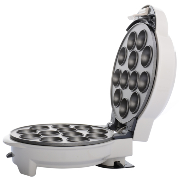 Flower Waffle Maker: Mini Donut Maker for 12PCS Cupcake Pop Creation
