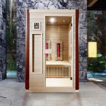 Sala sapa in legno sauna al coperto