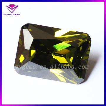 Fashionable Gemstone Type Peridot Cubic Zirconia Diamond Price Per Carat