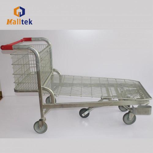 Heavy Duty Warehouse Trolley Heavy Duty Warehouse Cargo Wire Mesh Trolley Factory